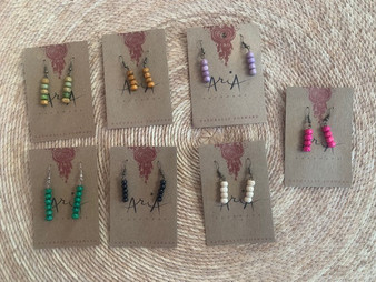 Sandalwood Earrings