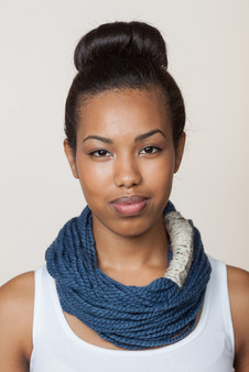 Bora Scarf - Denim
